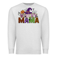 Oatmeal Heather witchy mama Premium Sweatshirt - CowGirlArtShop