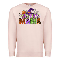 Pale Pink witchy mama Premium Sweatshirt - CowGirlArtShop