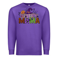 Purple witchy mama Premium Sweatshirt - CowGirlArtShop