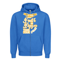 True Royal Let Your Faith Be Bigger Than Your Fear Zipper Hoodie - Bettercallsaul