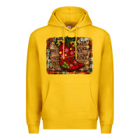 Lemon cowboy boots christmas Premium Hoodie - JahusDesignShop