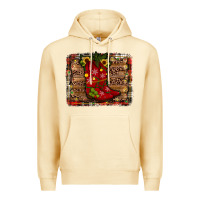 Pina Colada cowboy boots christmas Premium Hoodie - JahusDesignShop