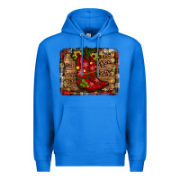 True Royal cowboy boots christmas Premium Hoodie - JahusDesignShop