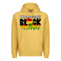Antique Gold unapologetically black Premium Hoodie - CowGirlArtShop