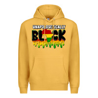 Mustard unapologetically black Premium Hoodie - CowGirlArtShop