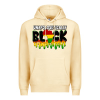 Pina Colada unapologetically black Premium Hoodie - CowGirlArtShop