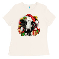 Bone christmas holstein Ladies Tee - JahusDesignShop
