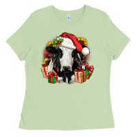 Matcha christmas holstein Ladies Tee - JahusDesignShop
