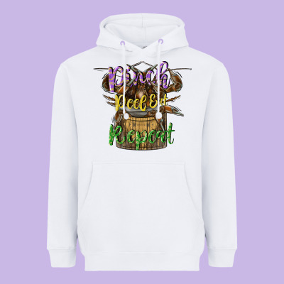 Pinch Peel Eat Repeat Heavyweight Hoodie Designed By Cowgirlartshop
