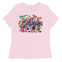 Bubblegum Pink para crew Ladies Tee - AdoDesignShop