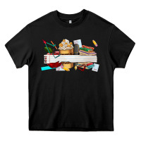Black preview teachers name Heavy Core Tee - AdoDesignShop