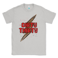 Moon Dust dirty thirty lightning bolt Classic Tee - MaliasSmallBusiness