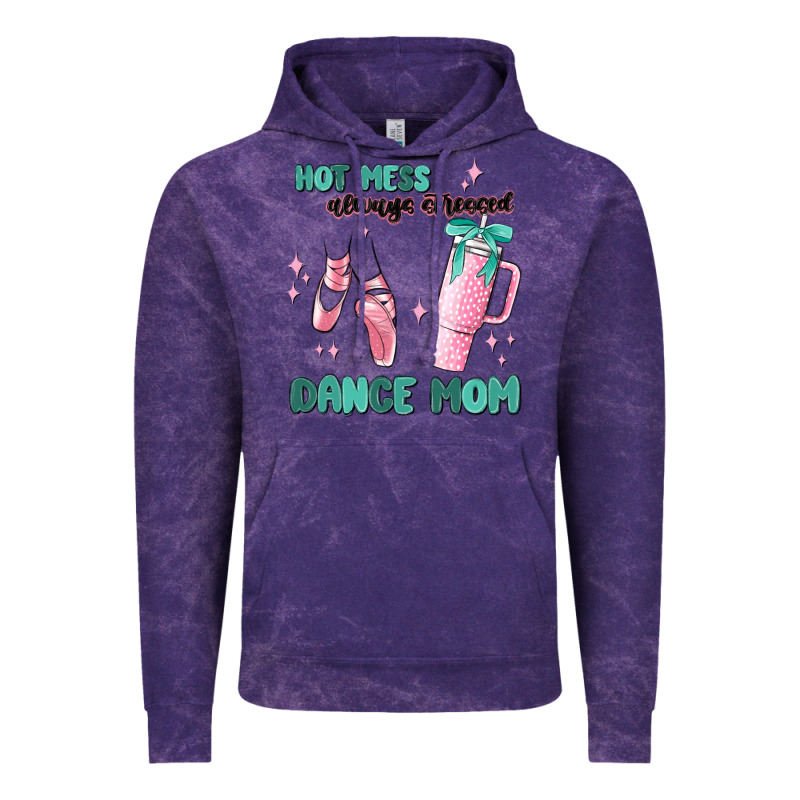 Mess Always Stressed Dance Mom Vintage Hoodie by MaliasSmallBusiness | Teevron
