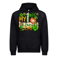 Black my 1'st st patrick's day Urban Hoodie - FaDigitalArtStudio
