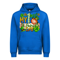 Cobalt my 1'st st patrick's day Urban Hoodie - FaDigitalArtStudio