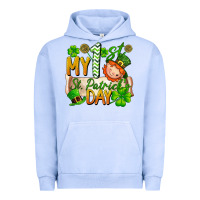 Pigment Grape Ice my 1'st st patrick's day Urban Hoodie - FaDigitalArtStudio