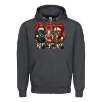 Smoke Merry Christmas Zipper Hoodie - RanaPortraitStore