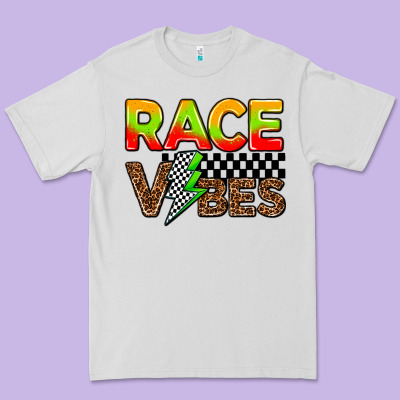 Race Vibes Premium Tee Designed By Adodesignshop