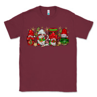 Burgundy christmas mexican gnomies coffee Classic Tee - JahusDesignShop