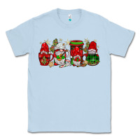 Dusty Blue christmas mexican gnomies coffee Classic Tee - JahusDesignShop