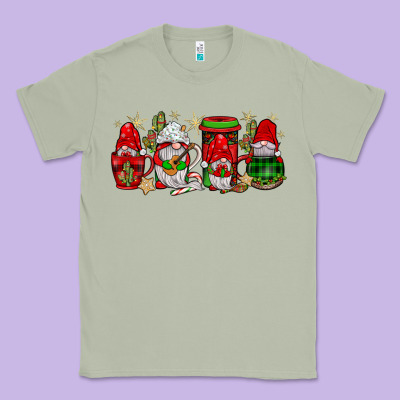 Christmas Mexican Gnomies Coffee Classic Tee Designed By Jahusdesignshop