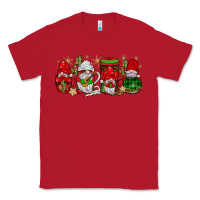 Red christmas mexican gnomies coffee Classic Tee - JahusDesignShop