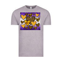 Vintage Zinc lakers hearts Vintage Tee - JahusDesignShop