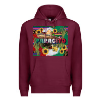 Burgundy papacito cinco de mayo Premium Hoodie - CowGirlArtShop
