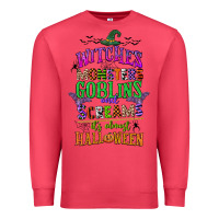 Cardinal witches monsters goblins and screams its almost halloween Premium Sweatshirt - CowGirlArtShop