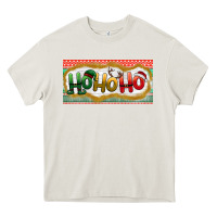 Cream ho ho ho Heavy Core Tee - BundleAndBundleShop