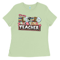 Matcha blessed teacher Ladies Tee - AdoDesignShop