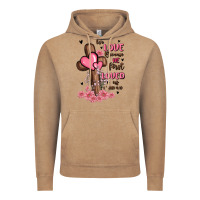 Vintage Coffee valentine cross Vintage Hoodie - MaliasSmallBusiness