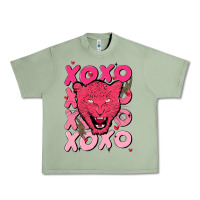 Oil Green valentine Urban Heavy Tee - MaliasSmallBusiness