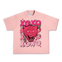 Salmon valentine Urban Heavy Tee - MaliasSmallBusiness