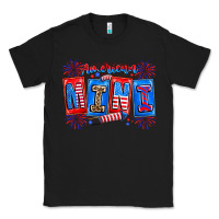 Black american mini Classic Tee - CowhideDigitalArt