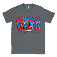 Charcoal Heather american mini Classic Tee - CowhideDigitalArt