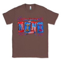 Chestnut american mini Classic Tee - CowhideDigitalArt