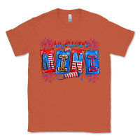 Copper american mini Classic Tee - CowhideDigitalArt
