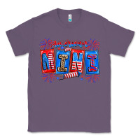 Lavender american mini Classic Tee - CowhideDigitalArt