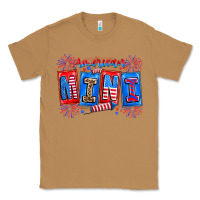 Toasted Coconut american mini Classic Tee - CowhideDigitalArt