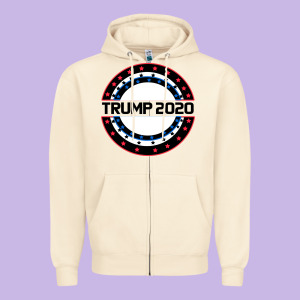 Trump 2020 Zipper Hoodie Designed By Bettercallsaul