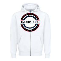 White Trump 2020 Zipper Hoodie - Bettercallsaul