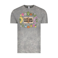 Cloud Rock cozy book girl club Vintage Tee - MaliasSmallBusiness
