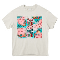 Cream sassy Heavy Core Tee - JahusDesignShop
