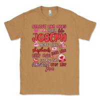 Toasted Coconut believe like mary trust like joseph valentine s da Classic Tee - MaliasSmallBusiness
