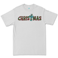 Dove Grey christmas cross Premium Tee - AdoDesignShop