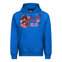 Cobalt sloth why fall in love when you can fall asleep Urban Hoodie - FaDigitalArtStudio