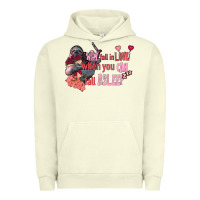 Pigment Pistachio sloth why fall in love when you can fall asleep Urban Hoodie - FaDigitalArtStudio
