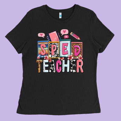 Sped Teacher Ladies Tee Designed By Adodesignshop