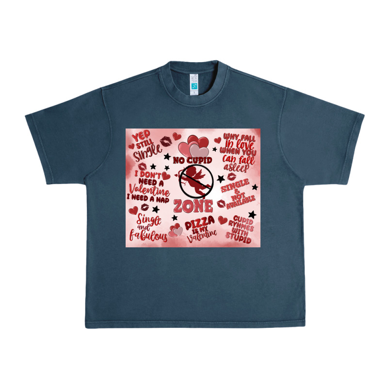 Funny Valentine's Day Urban Heavy Tee by MaliasSmallBusiness | Teevron